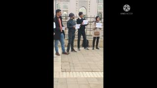 وقفة احتجاجية لمجموعة الماستر ضد قرار تحديد سن الولوج للوظيفة في سن 30 سنة