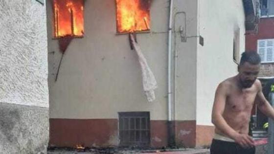 مغربي مقيم في إيطاليا ينقذ حياة طفل وأمه من ألسنة النيران التي أضرمها رب الأسرة