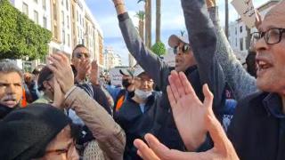 احياء لذكرى 20 فبراير مواطنون يحتجون بالرباط على ارتفاع الاسعار