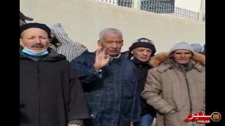 وقفة احتجاجية من تنظيم تنسيقية جهة الشرق لقدماء العسكريين و المحاربين