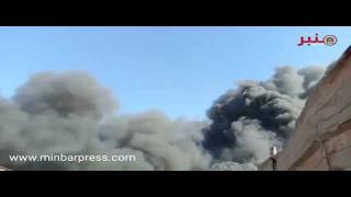 خط-ير يارب السلامة ..حريق مهول بالهراويين دوار غفلة