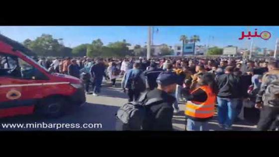 الأساتذة المتعاقدين من امام وزارة التربية والتعليم العالي والرياضة …. نايضة زرواطة