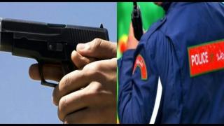 ضابط أمن يطلق رصاصة تحذيرية لتحييد خطر شخص هاجم الشرطة بالسلاح الأبيض