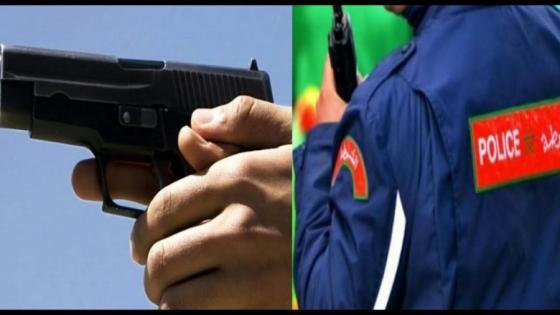 ضابط أمن يطلق رصاصة تحذيرية لتحييد خطر شخص هاجم الشرطة بالسلاح الأبيض
